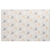 Tissu Motif de chatons mignons et de cœurs (Yard)