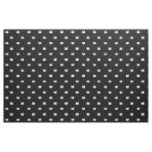 Tissu Motif de chats noirs et blancs (Fat Quarter)