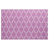Tissu motif de chevron kékat à texture violette moderne (Fat Quarter)