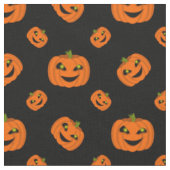 Tissu Motif de citrouille (Fermer)