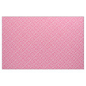Tissu Motif de clé grecque rose chaud (Fat Quarter)