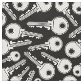 Tissu Motif de clé simple (Fermer)