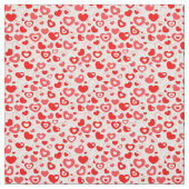 Tissu Motif de coeur (Échantillon)