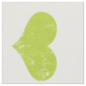 Tissu Motif de coeur vert moderne (Fermer)