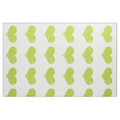 Tissu Motif de coeur vert moderne (Fat Quarter)