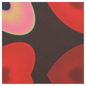 Tissu motif de coeurs Abstraits (Fermer)