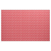 Tissu Motif de coeurs ailés rouges et blancs (Fat Quarter)