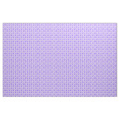 Tissu Motif de cœurs blancs violets (Yard)