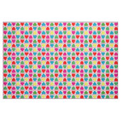 Tissu Motif de coeurs colorés (Fat Quarter)