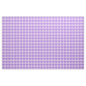 Tissu Motif de cœurs violets (Fat Quarter)