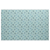 Tissu Motif de colorant de cravate des crabes (Fat Quarter)