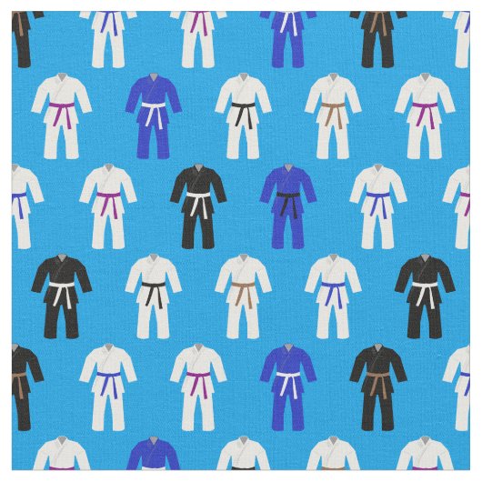Tissu Motif de combat du cool Jiu Jitsu (Fermer)