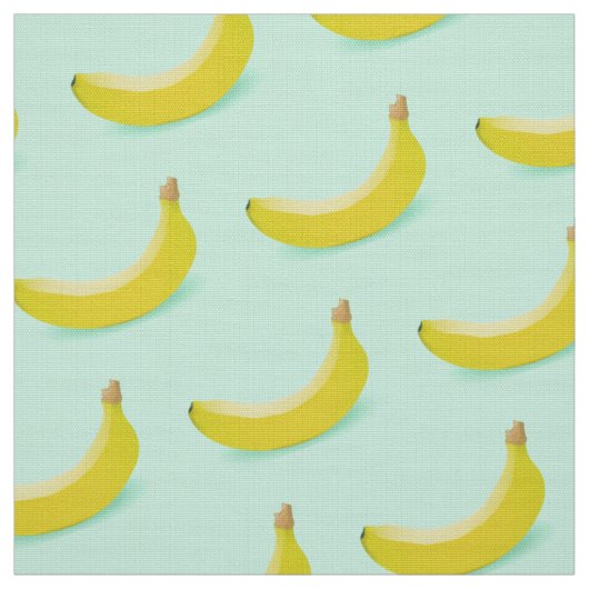 Tissu Motif DE CONCEPTION BANANES EN ARRIÈRE - PLAN VERT (Échantillon)