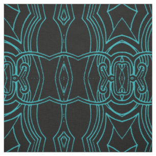 Tissu Motif de conception d'art en ligne