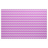 Tissu Motif de conception de zigzag chevron blanc violet (Yard)