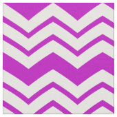 Tissu Motif de conception de zigzag chevron blanc violet (Fermer)