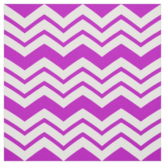 Tissu Motif de conception de zigzag chevron blanc violet (Échantillon)