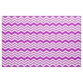 Tissu Motif de conception de zigzag chevron blanc violet (Fat Quarter)