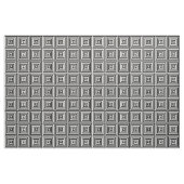 Tissu Motif de conception renversé par blanc noir (Yard)