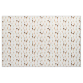 Tissu Motif de cônes de crème glacée (Fat Quarter)