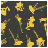 Tissu Motif de construction (Fermer)