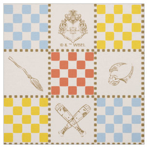 TISSU MOTIF DE CONTRÔLE D'ÉQUIPE QUIDDITCH™ HOGWARTS™