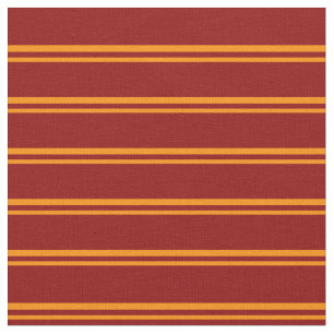 Tissu Motif de couleur orange foncé et rouge foncé