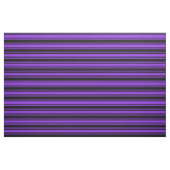 Tissu Motif de couleur pourpre et noire/rayé (Fat Quarter)