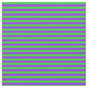 Tissu Motif de couleur pourpre et vert citron