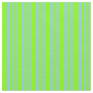 Tissu Motif de couleur Sky Blue & Chartreuse