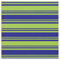 Motif de couleur verte et bleue rayée/doublée