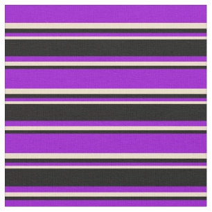 Tissu Motif de couleurs violet foncé, noir et brun
