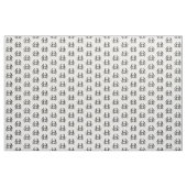 Tissu Motif de crabe noir (Yard)