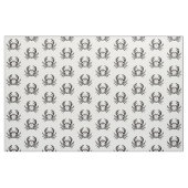 Tissu Motif de crabe noir (Fat Quarter)