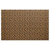 Tissu Motif de crabe orange (Yard)