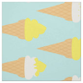 Tissu Motif de crème glacée (Échantillon)