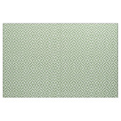 Tissu Motif de cube géométrique vert forêt (Yard)