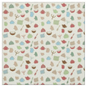 Tissu Motif de cuisine (Échantillon)