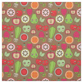 Tissu Motif de cuisine de fruit (Échantillon)