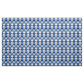 Tissu Motif de damassé d'Ikat de Marocain, bleu de (Yard)
