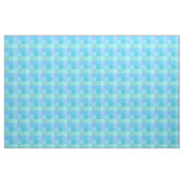 Tissu motif de damier bleu (Yard)
