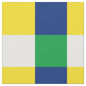 Tissu Motif de damier vert, bleu, jaune et blanc (Fermer)