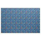 Tissu Motif de déplacement de construction mûre (Fat Quarter)