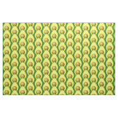 Tissu Motif de dessin Avocado vintage (Yard)