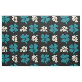 Tissu Motif de dessin Shamrock de trèfle vert moderne (Fat Quarter)