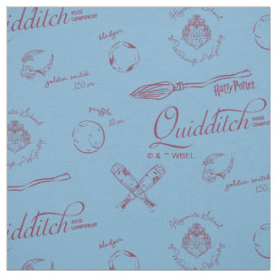 Tissu Motif de dessin vintage QUIDDITCH™