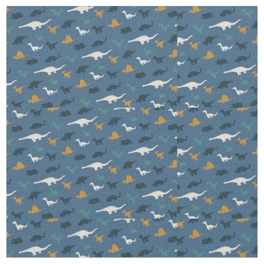 Tissu Motif de dinosaure spatiale (Fermer)