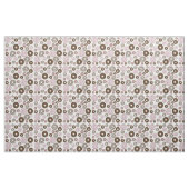Tissu Motif De Donuts, Donuts Roses, Donuts Brown (Yard)