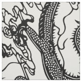 Tissu Motif de dragon (Échantillon)