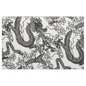 Tissu Motif de dragon (Fat Quarter)
